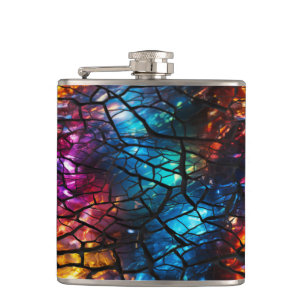 Artsy Design Hip Flask