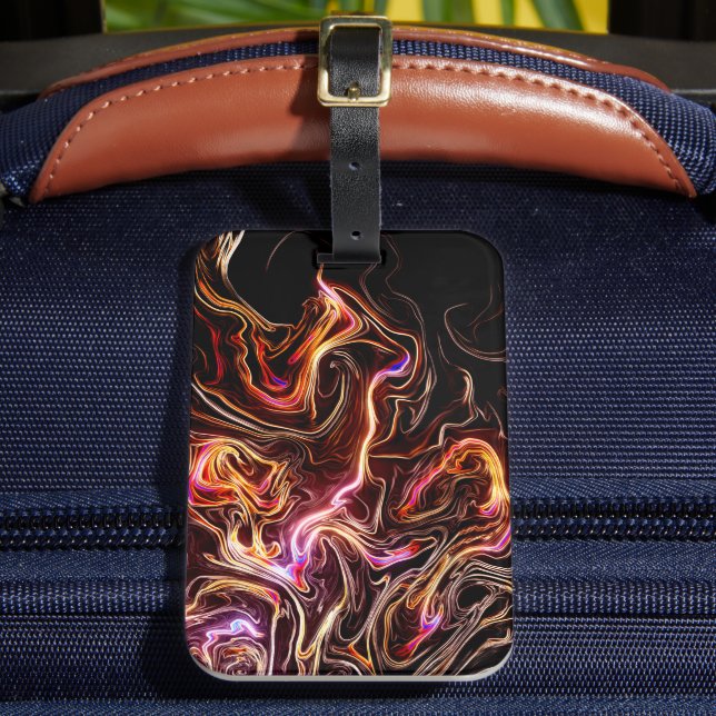Artsy Design Luggage Tag (Front Insitu 2)