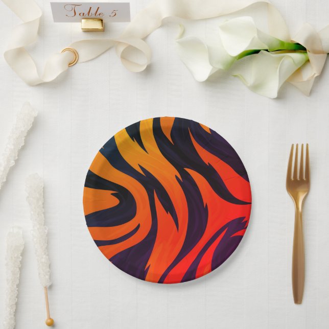 Artsy Design Paper Plate (Wedding)