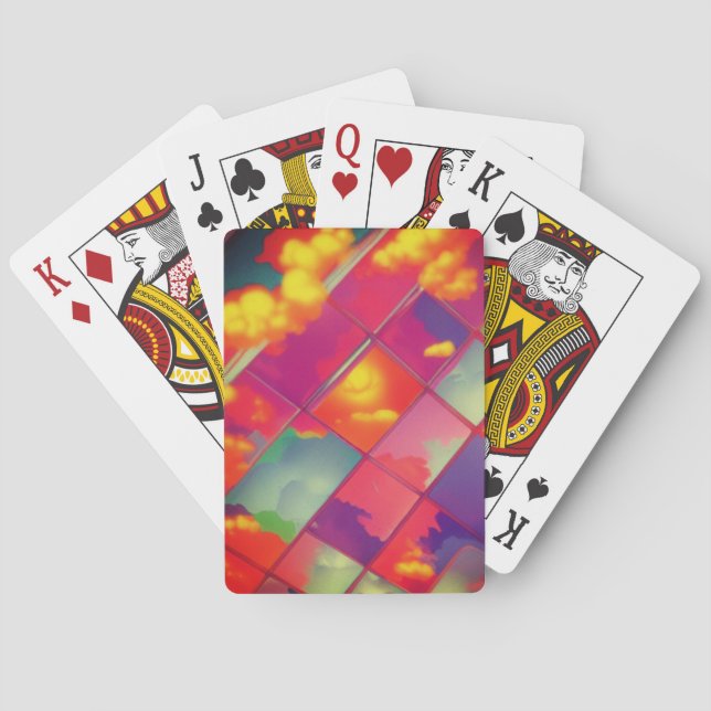 Artsy Design Playing Cards (Back)