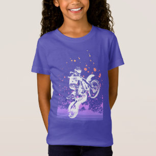 Artsy Dirt Bike T-Shirt