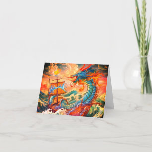 Artsy Dragon Card