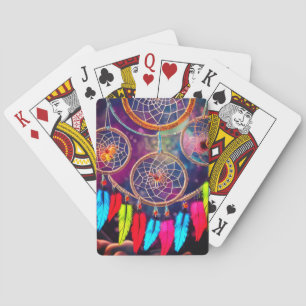 Artsy Dream Catcher Playing Cards