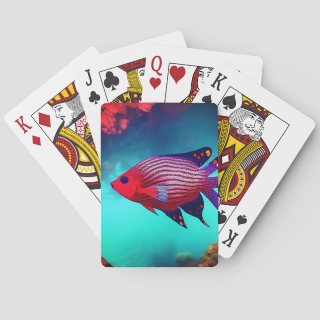Artsy Fish Playing Cards (Back)
