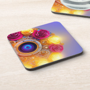 Artsy Flowers Coaster