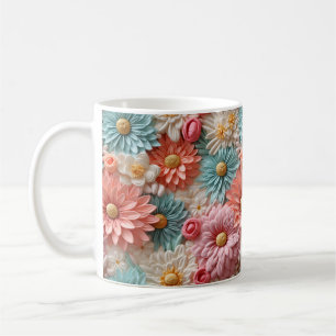 Artsy Flowers Coffee Mug