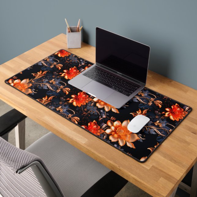 Artsy Flowers Desk Mat (Office 2)
