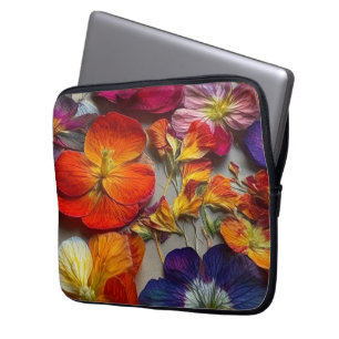 Artsy Flowers Laptop Sleeve