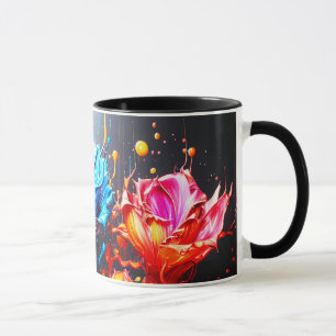 Artsy Flowers Mug