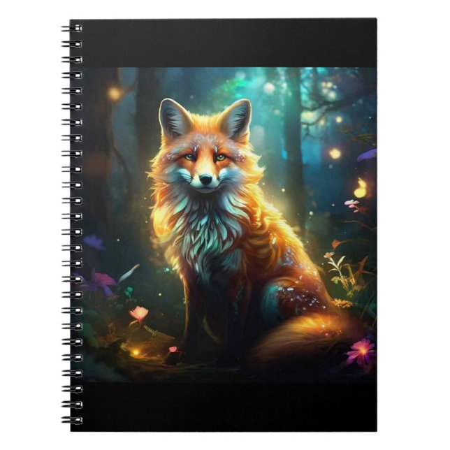 Artsy Fox  Notebook (Front)