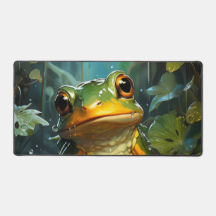Artsy Frog Desk Mat