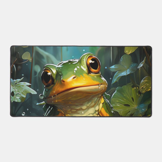 Artsy Frog Desk Mat (Front)