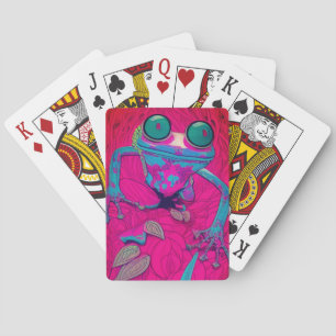 Artsy Frogs Playing Cards