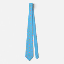 Artsy Gastroenterologist Tie Light Blue