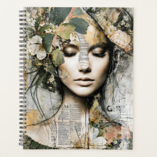 Artsy Girl Botanical lady Planner