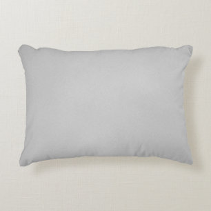 Artsy Grey Grainy Texture Decorative Cushion