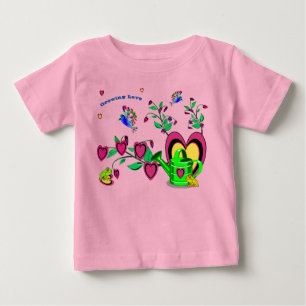 Artsy Growing Love Toddler Baby T-Shirt