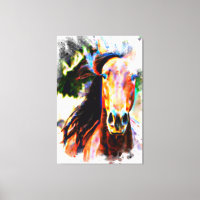 *~* Artsy Horse Artistic Equine AR22 Canvas Print