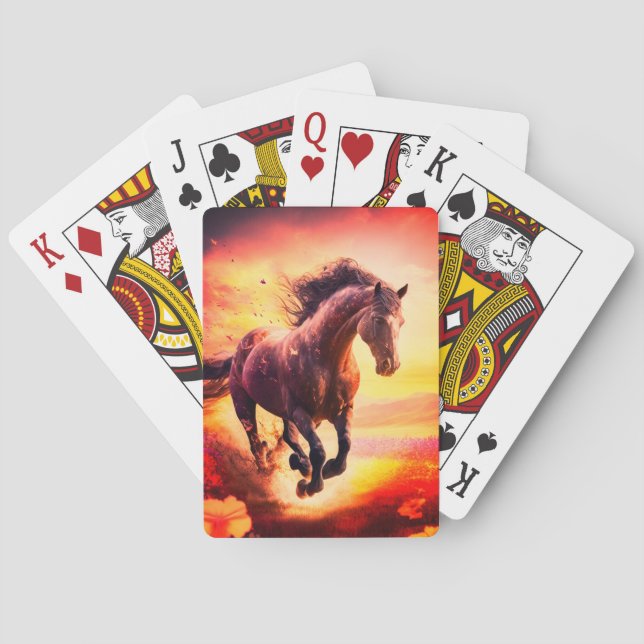 Artsy Horse Playing Cards (Back)