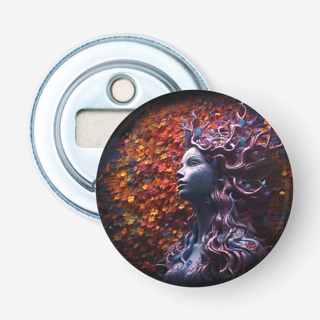 Artsy Lady Bottle Opener (Front)