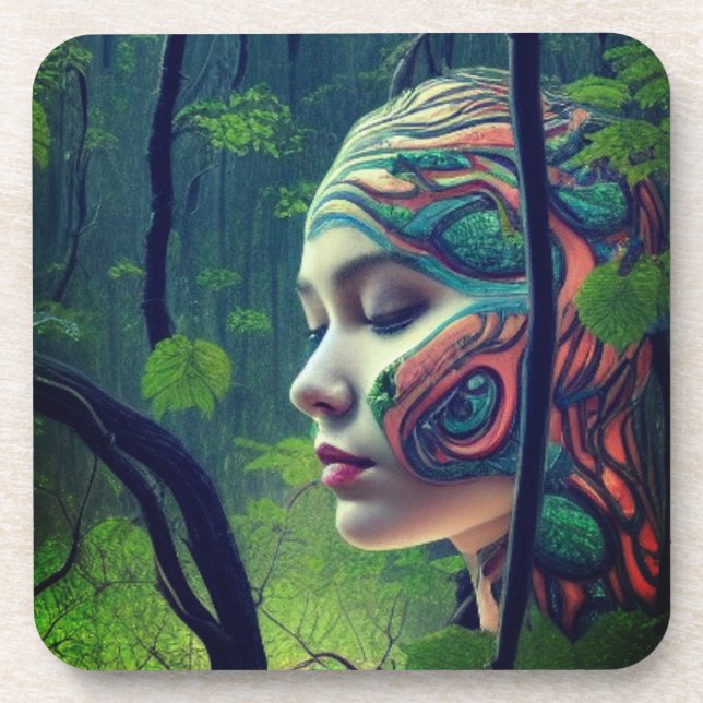 Artsy Lady Coaster (Front)