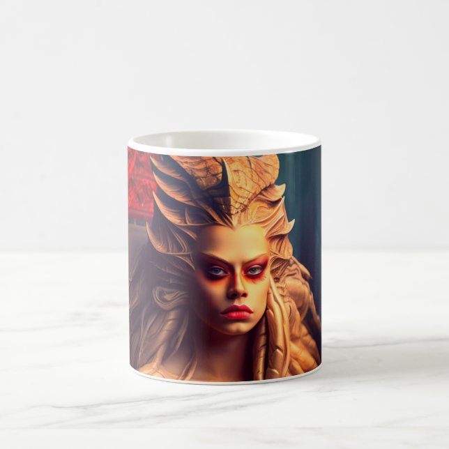 Artsy Lady Coffee Mug (Center)