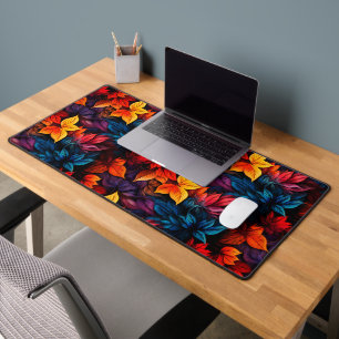 Artsy Leaves Desk Mat