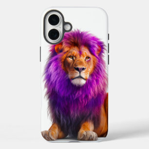 Artsy Lion iPhone 16 Plus Case
