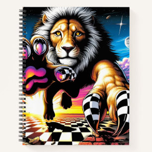 Artsy Lion Notebook