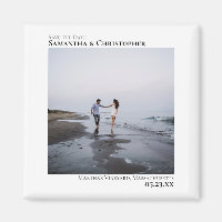 Artsy Minimalist Modern Wedding Save the Date