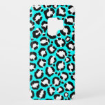 Artsy Modern Cyan Blue Leopard Animal Print Case-Mate Samsung Galaxy S9 Case<br><div class="desc">Artsy, modern, trendy, and girly black and white hand drawn leopard animal print pattern on a Cyan blue background. ***IMPORTANT DESIGN NOTE: For any custom design request such as matching product requests, colour changes, placement changes, or any other change request, please click on the "CONTACT" button or email the designer...</div>