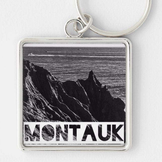 artsy montauk keychain (Front)