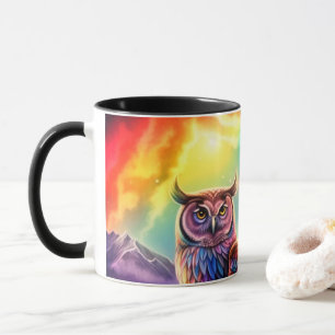 Artsy Owl Mug