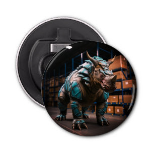 Artsy Rhino Bottle Opener