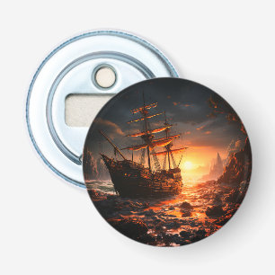 Artsy Ship Bottle Opener