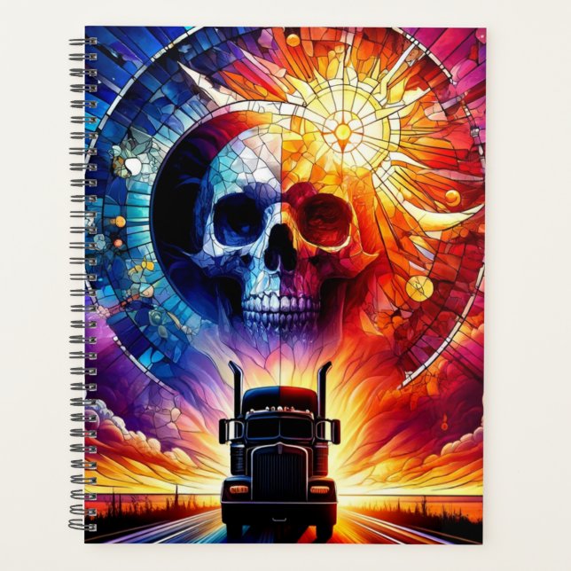 Artsy Skull Planner (Front)