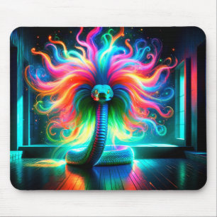 Artsy Snake Mouse Mat