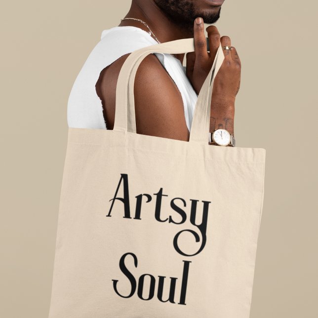 Artsy Soul Creative Cool Artist Gift Tote Bag (Shop now and let your artistic soul shine through! )