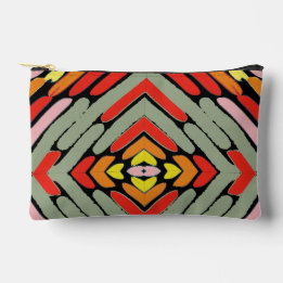 Artsy Southwestern Tribal Pattern Accessory Pouch