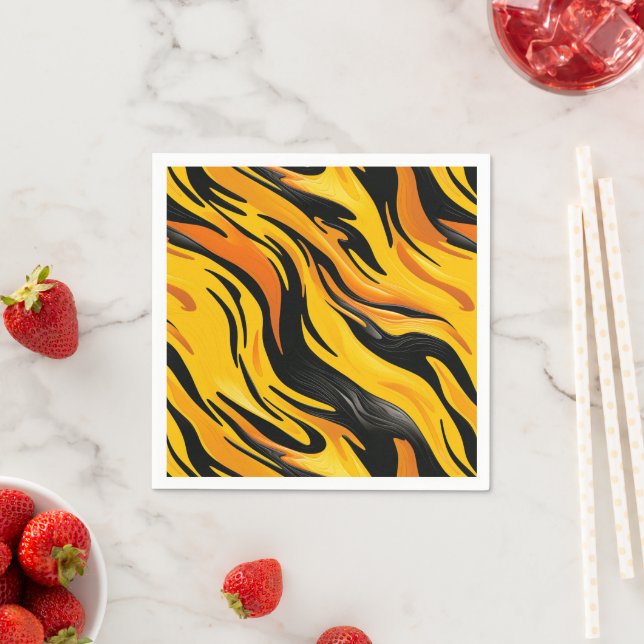 Artsy Striped Napkin (Insitu)