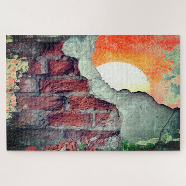 Artsy Sun Jigsaw Puzzle (Horizontal)