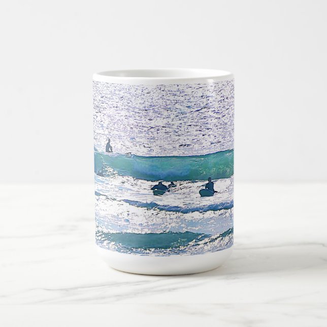 Artsy Surfer Mug Cup (Center)