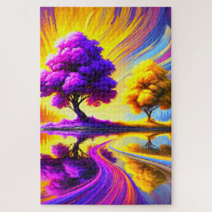 Artsy Trees Jigsaw Puzzle