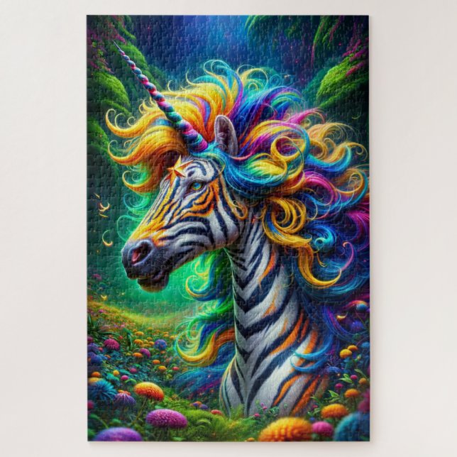 Artsy Unicorn Jigsaw Puzzle (Vertical)