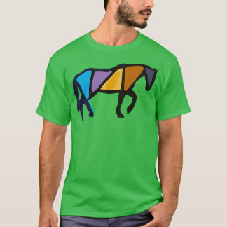 artsy Watercolor horse T-Shirt