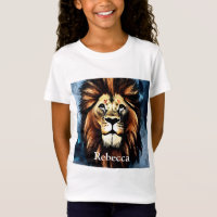 Artsy Wild African Lion