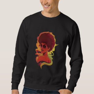 Artsy Womens Funk Shirt Vintage 70s Costume Afro S