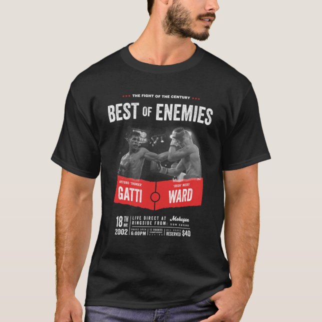 Arturo Gatti vs Micky Ward Boxing Shirt Classic T- (Front)