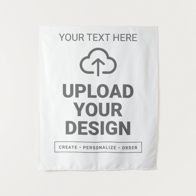 Artwork and Wording Design Tapestry (Front)
