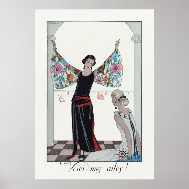 Artwork by George Barbier  Poster (Front)